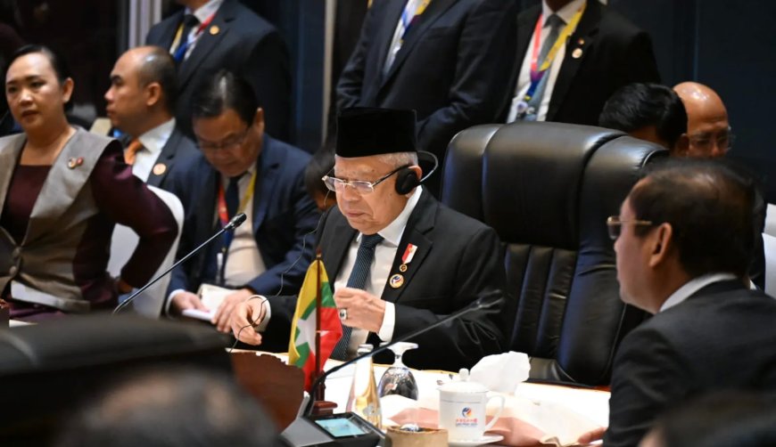 Wapres Ma’ruf Amin Sampaikan Tiga Capaian Utama di KTT ASEAN ke-44