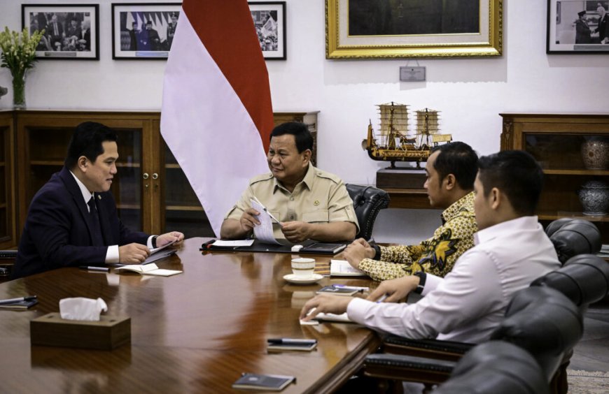 Panggil Menteri Erick Thohir, Presiden Prabowo Bahas Kesiapan Diskon Transportasi Nasional