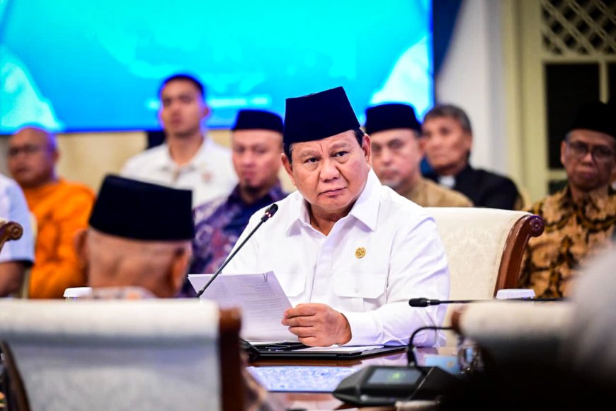 Presiden Prabowo Dengarkan Aspirasi Tokoh Lintas Agama dan Tegaskan Komitmen Perjuangkan RUU Perampasan Aset