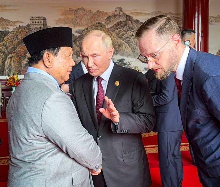 Lawatan Singkat di Beijing, Presiden Prabowo Gelar Pertemuan Khusus dengan Presiden Rusia Vladimir Putin