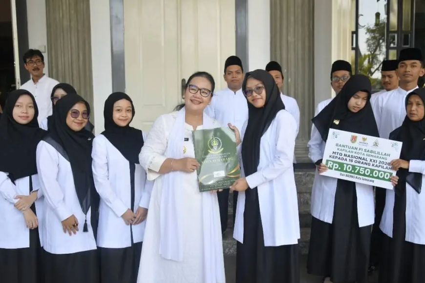 Wali Kota Semarang Lepas 16 Duta Qur’an Semarang ke MTQ Nasional, Pesan: Tak Harus Juara, yang Penting Percaya Diri